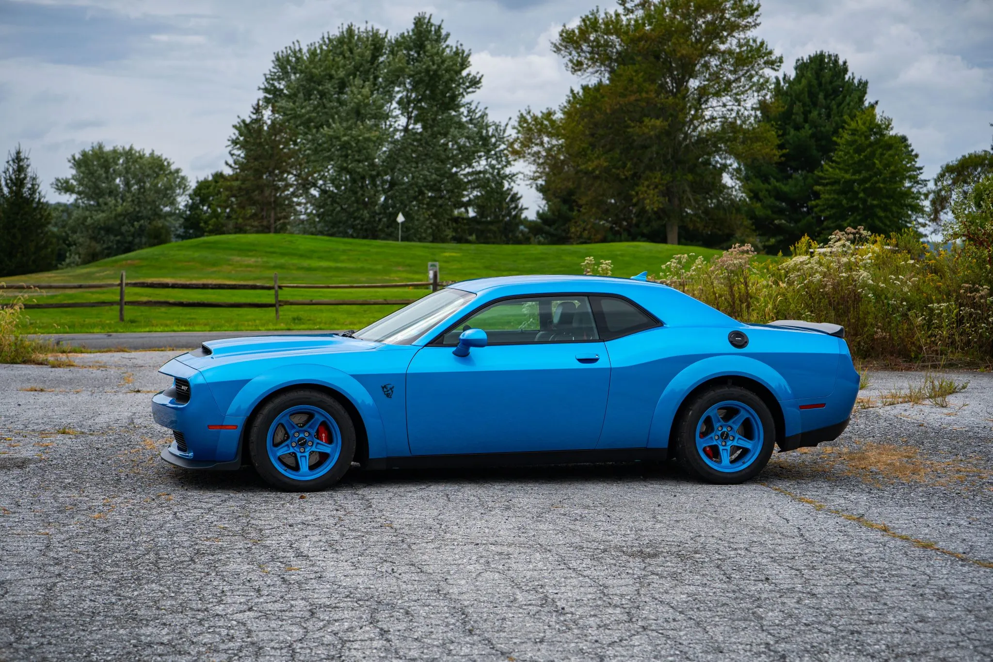 2018 Dodge Challenger SRT Demon BLUE